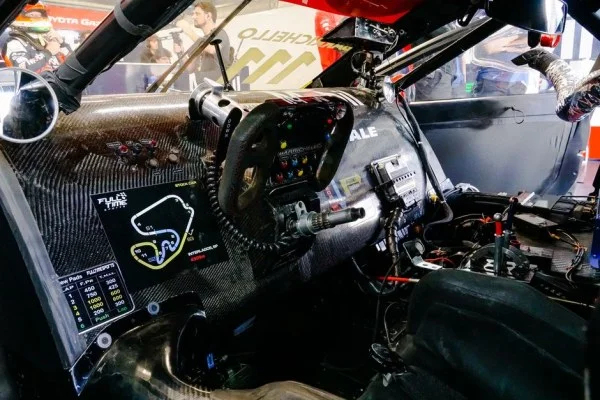 racing driver cockpit